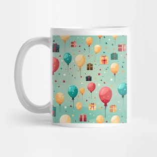 Happy Birthday Party Celebration Pattern 9 Mug